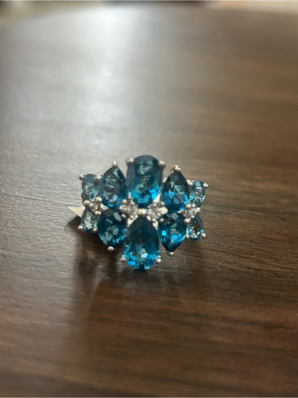 Topaz ring size 10